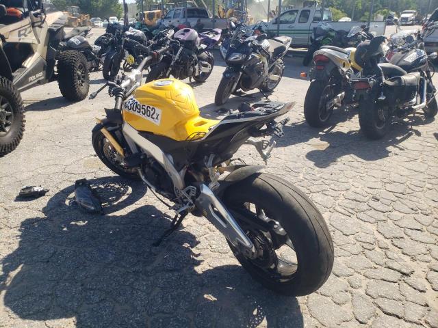 2012 APRILIA TUONO VR4 ZD4TYC003CS000109