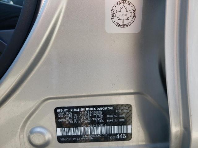 2018 MITSUBISHI RVR SE JA4AJ3AU0JU601028