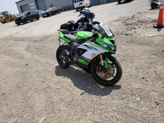 Salvage motorcycles for sale at Elgin, IL auction: 2015 Kawasaki ZX636 E