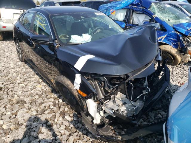 Salvage cars for sale from Copart Angola, NY: 2019 Honda Civic LX