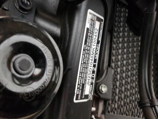 2021 HONDA CRF1100 D4 JH2SD1048MK100452