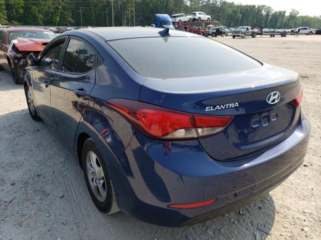5NPDH4AE5FH615019 Hyundai Elantra Se 2015. Фото: 2
