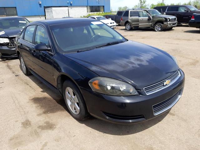 Salvage cars for sale from Copart Woodhaven, MI: 2009 Chevrolet Impala 1LT