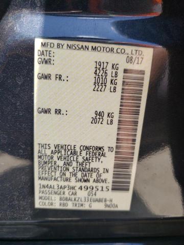 1N4AL3AP3HC499515 Nissan Altima 2.5 2017. Фото: 9