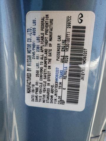 JN1EV7EK9HM360207 Infiniti Q60 Premiu 2017. Фото: 9