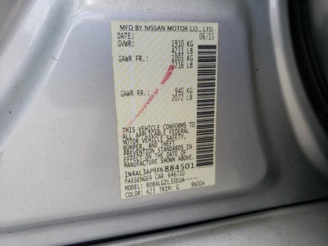 Фото: 1N4AL3AP9FN884501 - 10