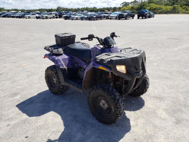 Salvage motorcycles for sale at Fort Pierce, FL auction: 2007 Polaris Hawkeye 4X