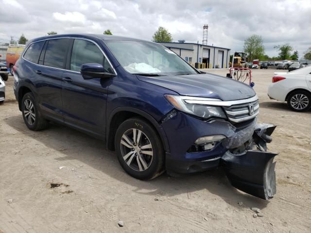 Salvage cars for sale from Copart Finksburg, MD: 2018 Honda Pilot EX