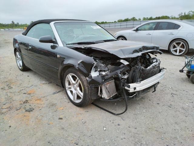 Salvage cars for sale from Copart Fredericksburg, VA: 2008 Audi A4 2.0T CA