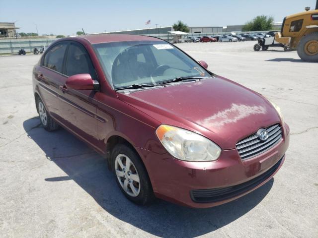 Salvage cars for sale from Copart Tulsa, OK: 2009 Hyundai Accent GLS