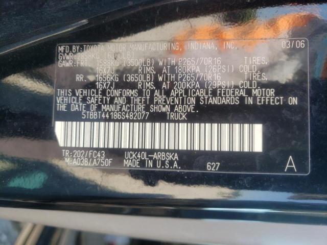 2019 TOYOTA TUNDRA ACC 5TBBT44186S482077