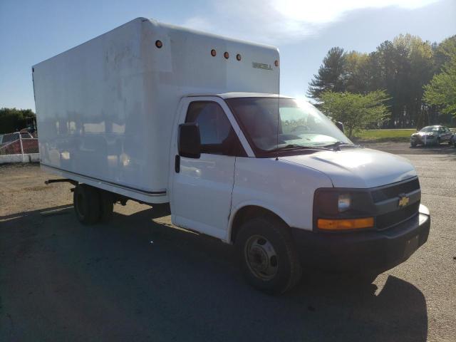 Salvage trucks for sale at East Granby, CT auction: 2014 Chevrolet Express G3