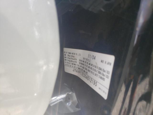 2005 YAMAHA XV1700 A JYAVP17E35A012195