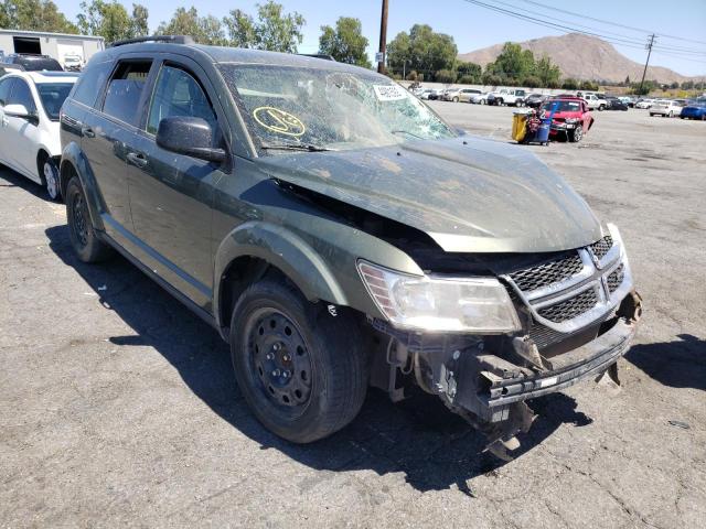 Salvage cars for sale from Copart Colton, CA: 2016 Dodge Journey SE