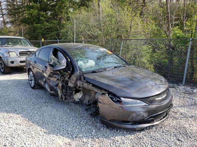 Salvage cars for sale from Copart Northfield, OH: 2015 Chrysler 200 S