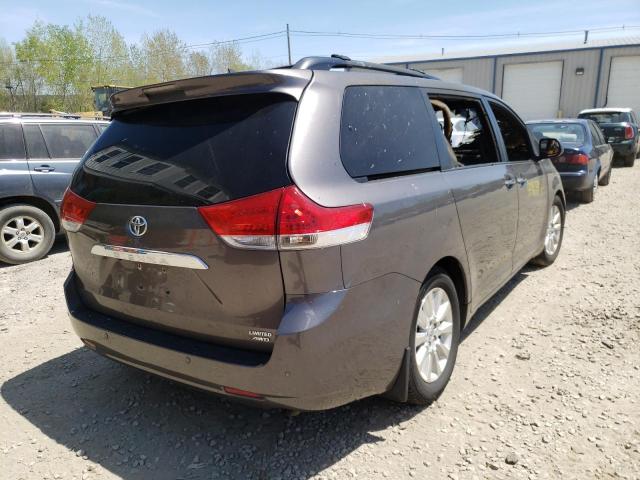 5TDDK3DC5CS031845 Toyota Sienna Xle 2012. Фото: 3