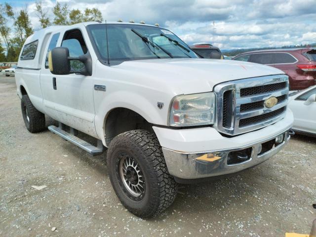 Salvage cars for sale from Copart Arlington, WA: 2007 Ford F250 Super