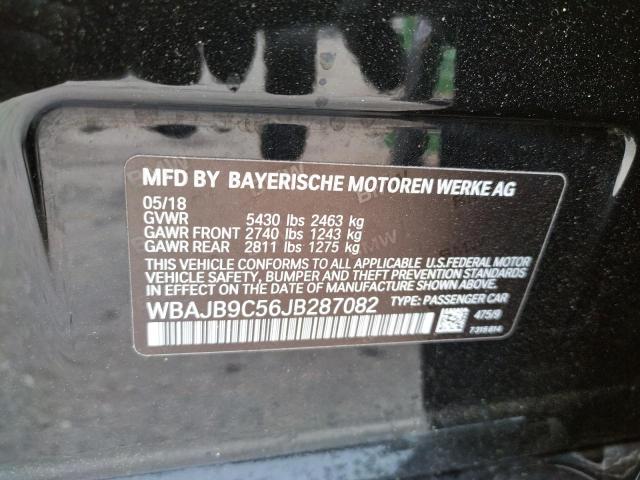2018 BMW M550XI WBAJB9C56JB287082
