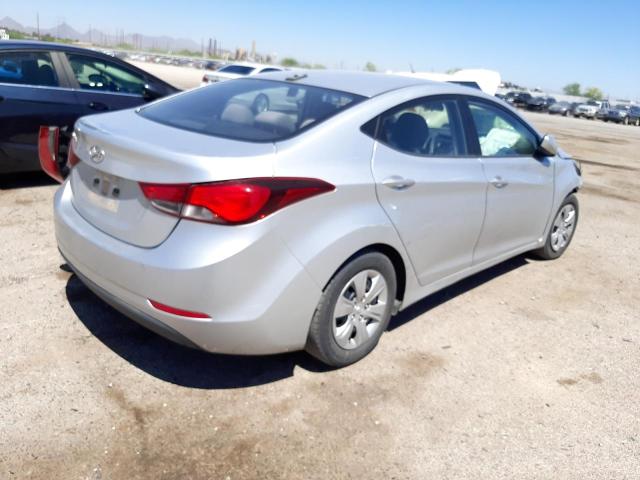 5NPDH4AE4GH676346 Hyundai Elantra Se 2016. Фото: 3