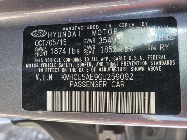 2016 HYUNDAI ACCENT SPO KMHCU5AE9GU259092