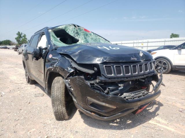 Salvage cars for sale from Copart Oklahoma City, OK: 2019 Jeep Compass TR