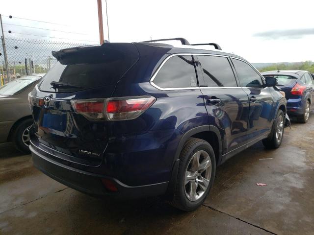 VIN 5TDDKRFH3ES062316 2014 Toyota Highlander, Limited no.4