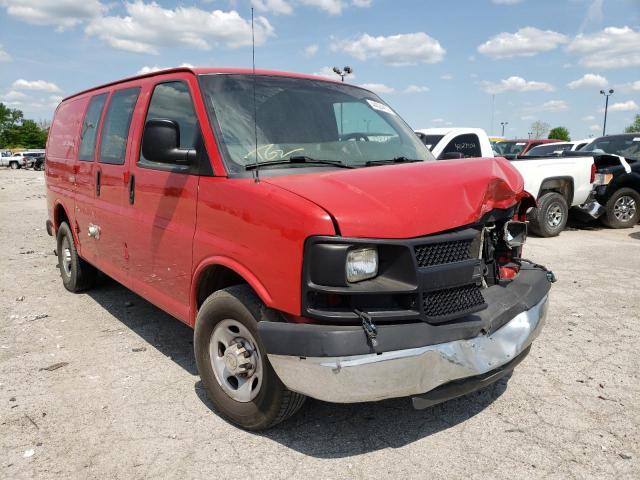 Salvage cars for sale from Copart Indianapolis, IN: 2013 Chevrolet Express G2
