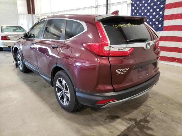 Honda CR V 2017 VIN 1hg