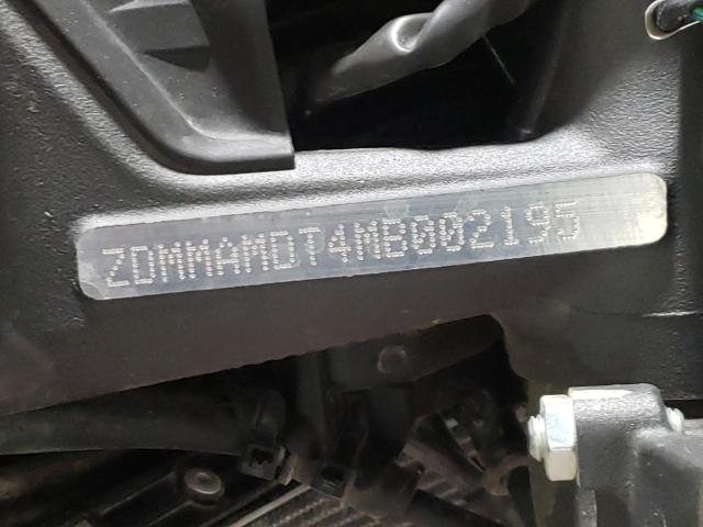 2021 DUCATI MONSTER ZDMMAMDT4MB002195