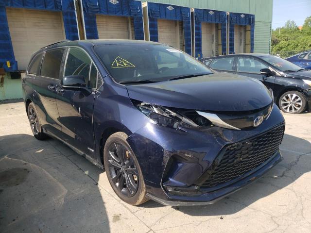 2021 TOYOTA SIENNA XSE 5TDDRKEC8MS002877