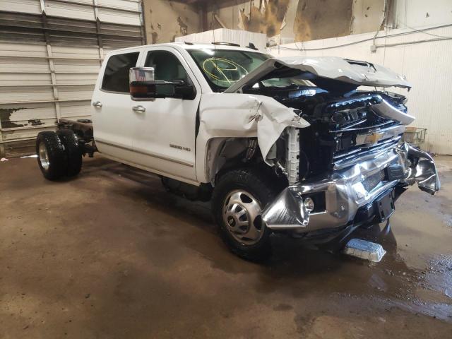 Salvage cars for sale from Copart Casper, WY: 2018 Chevrolet 3500