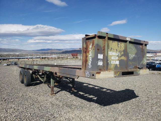 Salvage cars for sale from Copart Reno, NV: 1991 Utility Trailer