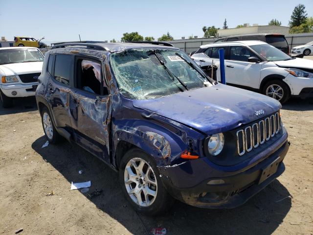Salvage cars for sale from Copart Bakersfield, CA: 2018 Jeep Renegade L