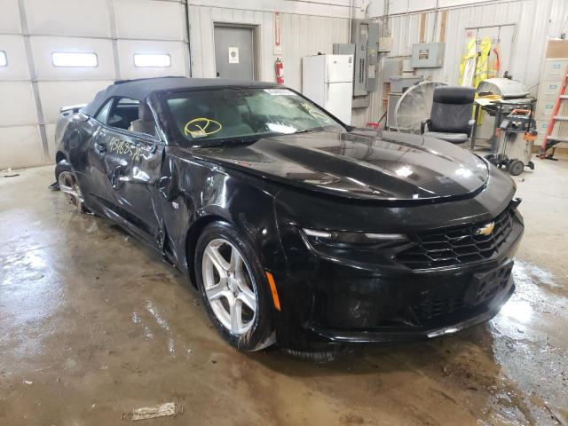 Salvage cars for sale from Copart Columbia, MO: 2019 Chevrolet Camaro LS