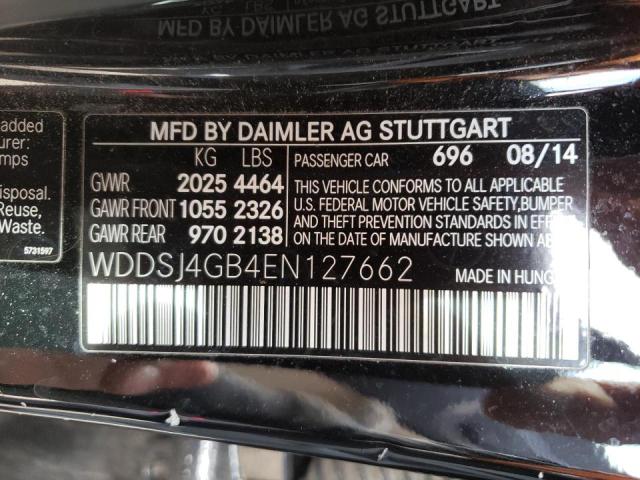 2015 MERCEDES-BENZ CL-CLASS WDDSJ4GB4EN127662