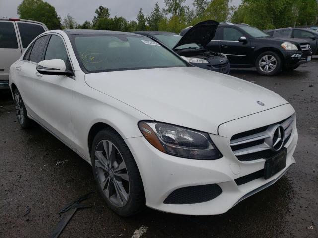 Salvage cars for sale from Copart Portland, OR: 2016 Mercedes-Benz C300