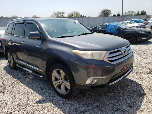 Salvage SUVs for sale at auction: 2012 Toyota Highlander