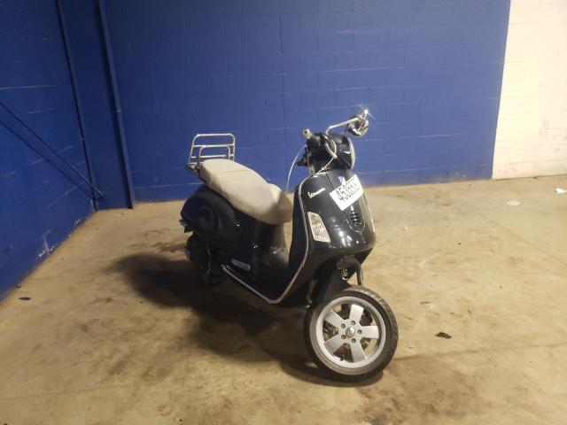 Salvage motorcycles for sale at Chalfont, PA auction: 2008 Vespa Granturismo