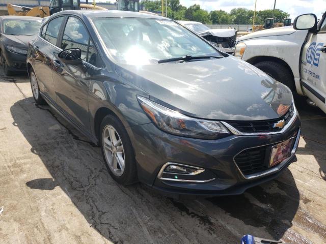 Salvage cars for sale from Copart Lebanon, TN: 2017 Chevrolet Cruze LT