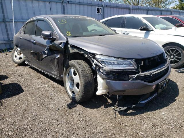 Salvage cars for sale from Copart Ontario Auction, ON: 2017 Honda Accord EX