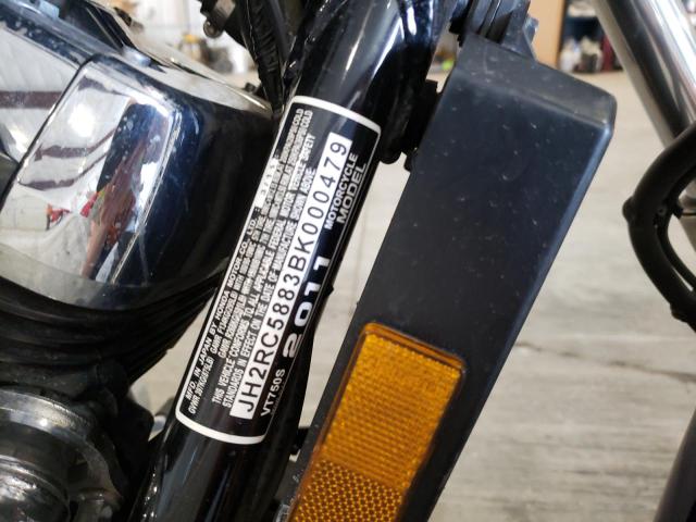 2011 HONDA VT750 RS JH2RC5883BK000479