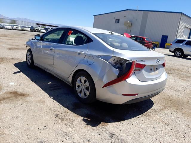 5NPDH4AE4GH676346 Hyundai Elantra Se 2016. Фото: 2