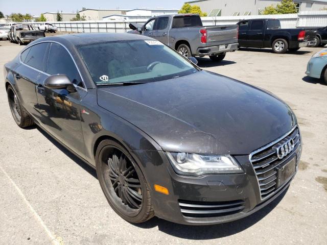 Salvage cars for sale from Copart Bakersfield, CA: 2012 Audi A7 Premium