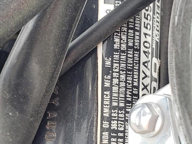 2000 HONDA VT1100 C 1HFSC180XYA401559