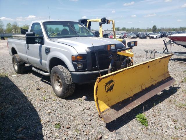Salvage cars for sale from Copart Central Square, NY: 2008 Ford F350 SRW S