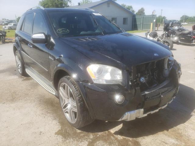 Salvage cars for sale from Copart Sikeston, MO: 2010 Mercedes-Benz ML 63 AMG