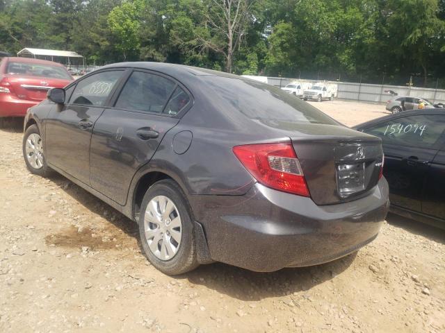 2HGFB2F89CH510555 Honda Civic Ex 2012. Фото: 2