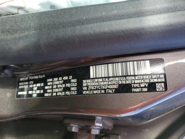 2016 FIAT 500X TREKK ZFBCFYCT9GP496887