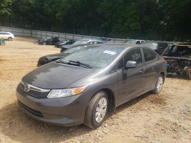 2HGFB2F89CH510555 Honda Civic Ex 2012. Фото: 1