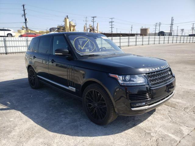 Salvage cars for sale from Copart Sun Valley, CA: 2015 Land Rover Range Rover